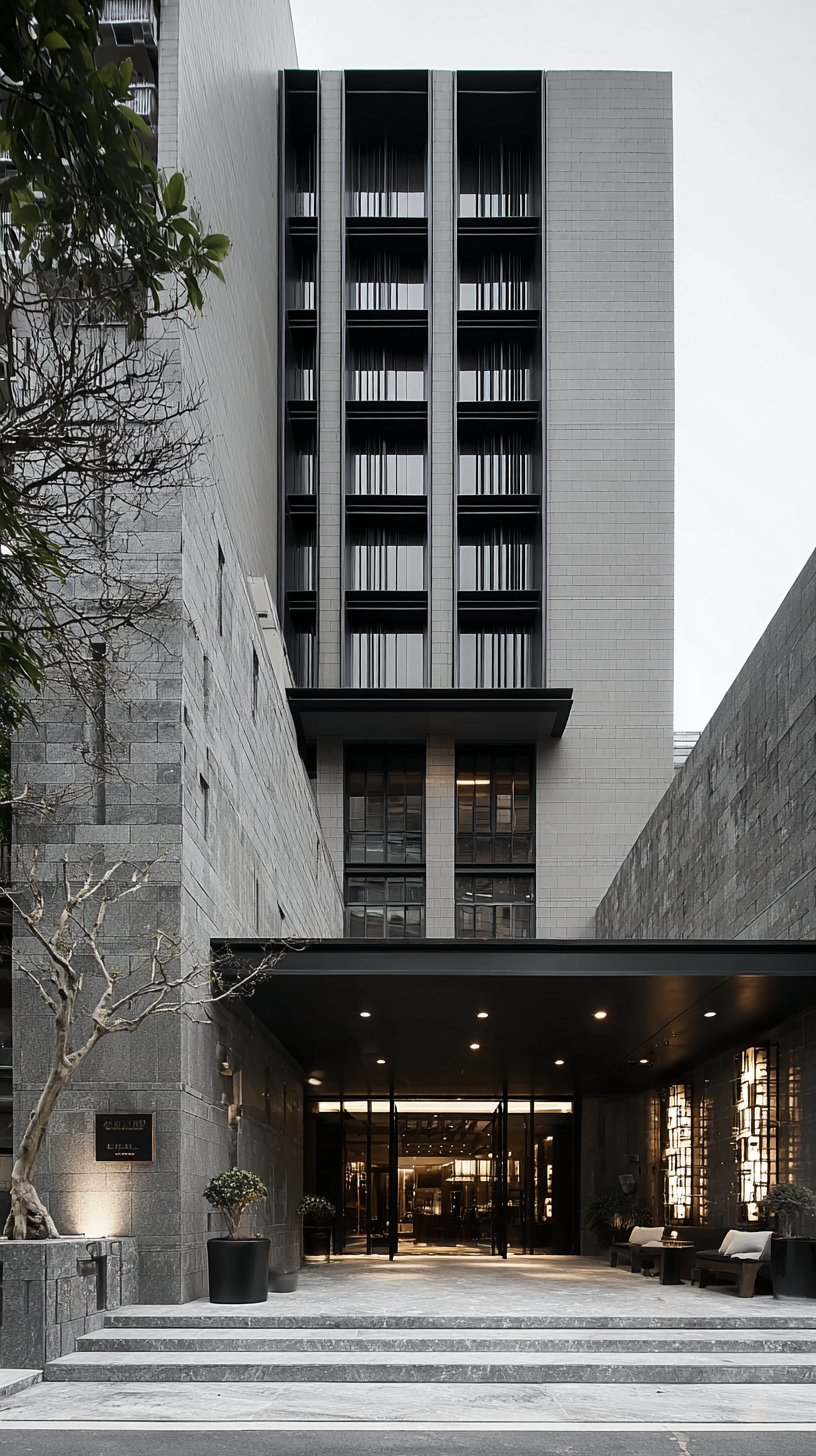 4000m2上海酒店建筑設計案例